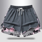 🔥Solange der Vorrat reicht 50 % Rabatt!🎉Lässige Sportshorts für Damen mit integriertem Innenfutter