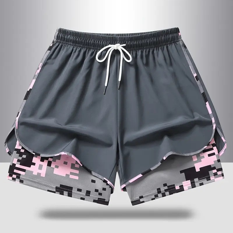 🔥Solange der Vorrat reicht 50 % Rabatt!🎉Lässige Sportshorts für Damen mit integriertem Innenfutter