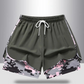 🔥Solange der Vorrat reicht 50 % Rabatt!🎉Lässige Sportshorts für Damen mit integriertem Innenfutter