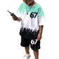 ⏳Begrenzte Zeit 50% Rabatt💥3D-Print-T-Shirt- & Shorts-Set für Jungen