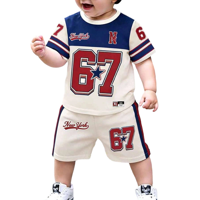 ⏳Begrenzte Zeit 50% Rabatt💥3D-Print-T-Shirt- & Shorts-Set für Jungen