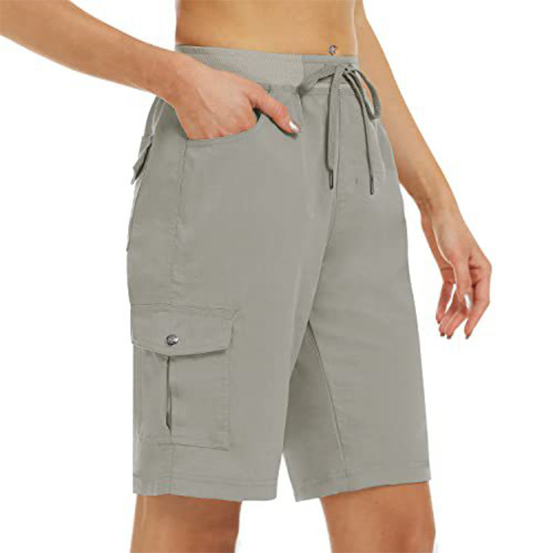 🩳 LIMITIERT 64% RABATT! ✨ Damen Cargo-Shorts – Schnelltrocknend, UPF 50+ & Praktische Taschen 🎒