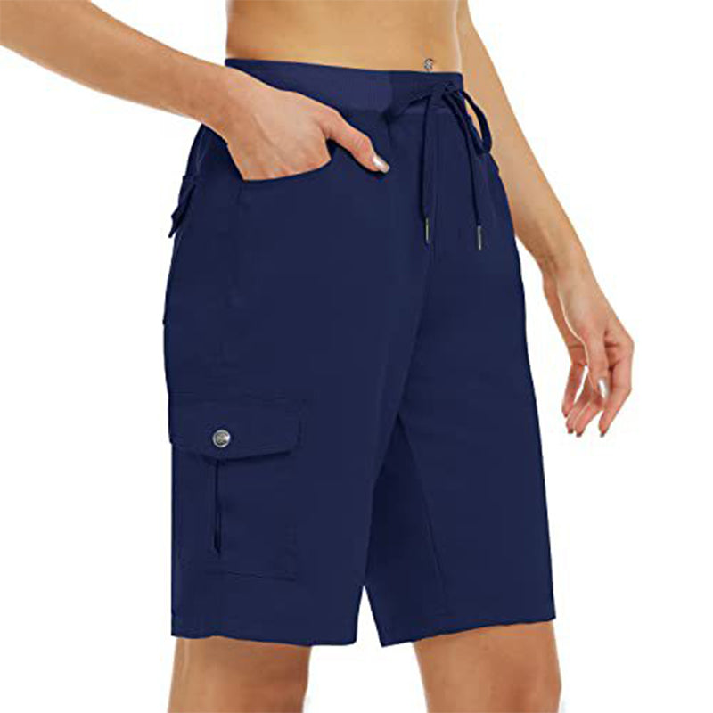 🩳 LIMITIERT 64% RABATT! ✨ Damen Cargo-Shorts – Schnelltrocknend, UPF 50+ & Praktische Taschen 🎒