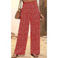 👖⏰Damenhose mit gerafftem Bund und weitem Schnitt