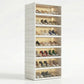 🥾50% OFF !!!⏰Foldable Installation-Free Shoe Cabinet with Clear Doors