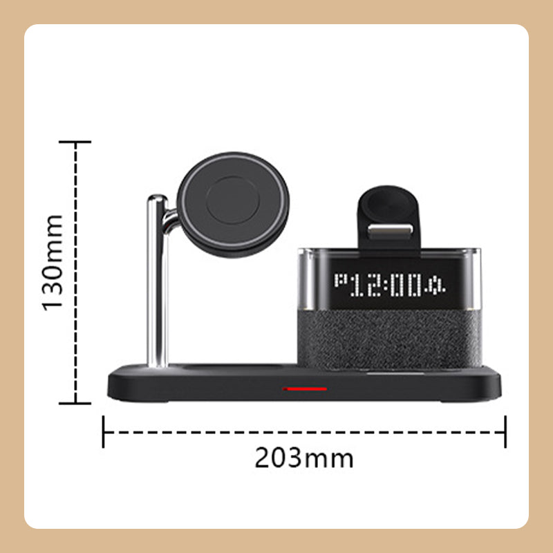 🔥 50% RABATT auf ausgewählte Produkte 🎉3-in-1 Kabelloses Ladestation mit Wecker