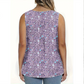 👚 50% RABATT! ☀️ Ärmelloses Damen-Top – Mit Print, Knopfleiste & Leichtem Stoff, Perfekt Für Heiße Tage Und Einen Frischen Look ✨
