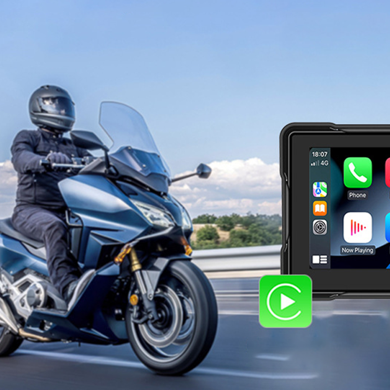 🏍️ LIMITED-TIME 50% RABATT! 📹 Motorrad-Dashcam mit CarPlay – IPX6 Wasserdicht, Dual-Kamera, Drahtlos 🎥
