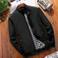 🧥 50% RABATT! 🔥 Herren Stehkragen-Jacke – Warmes & Gemütliches Karomuster-Futter, Strapazierfähig & Perfekt Für Kühle Tage 🧣