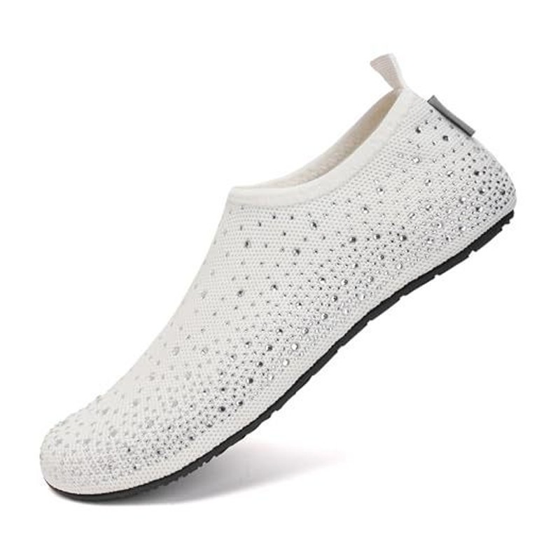 🎶Befristeter 50% Rabatt-Damen Badeschuhe mit Grip – Schnelltrocknend & Federleicht👟