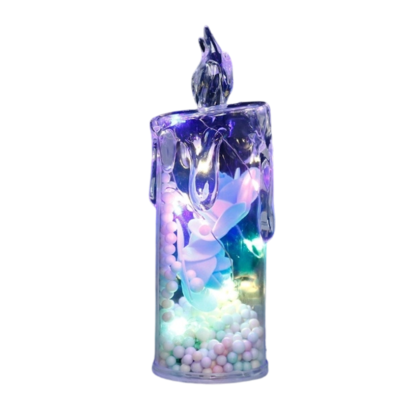 🔥Solange der Vorrat reicht 50 % Rabatt!🎉LED-Kerze in Rosenform