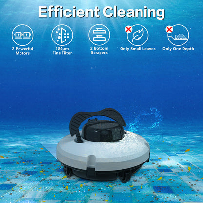 🤖 50% RABATT! 💧 Kabelloser Roboter-Poolreiniger – Automatisch, leistungsstark & für Boden, Wände & Wasserlinie 🏊
