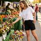 ✨Damen Shorts mit hohem Bund & Taschen – Locker, leicht & vielseitig kombinierbar für Sommer & Freizeit🌿