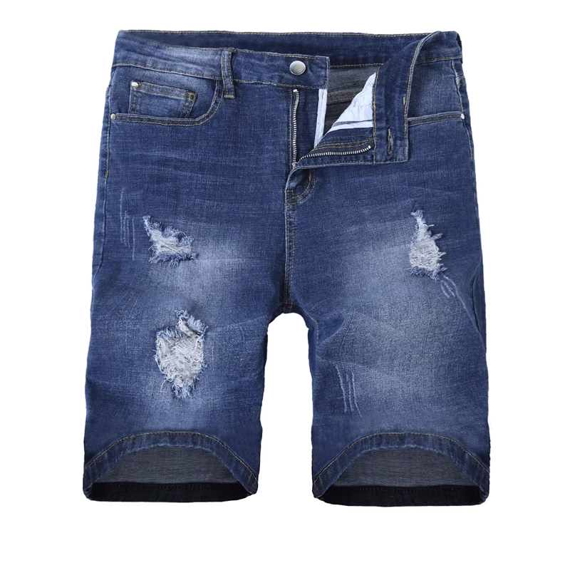 Zerrissene Jeansshorts für Herren