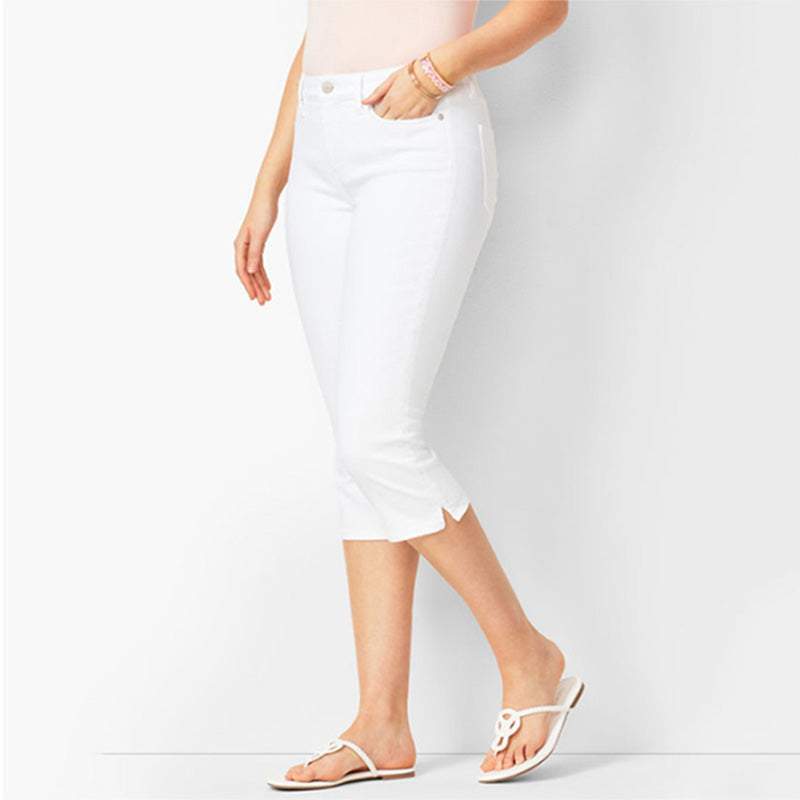 🌺Capri-Jeans aus Stretch-Denim für Damen