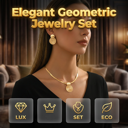 Modernes geometrisches Schmuckset