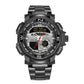 Multifunktionale Herren Sportuhr ⌚ Dual-Zeit, Stoppuhr & Wasserdichtes Design