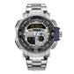 Multifunktionale Herren Sportuhr ⌚ Dual-Zeit, Stoppuhr & Wasserdichtes Design
