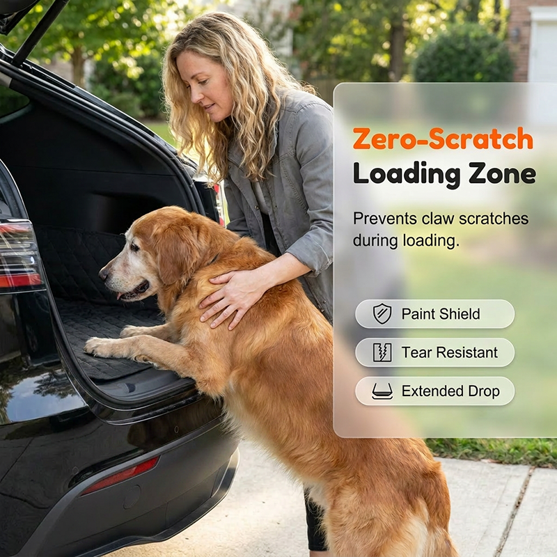 🚗 50 % RABATT! ⏰Wasserdichte Kofferraummatte für Haustiere🐾
