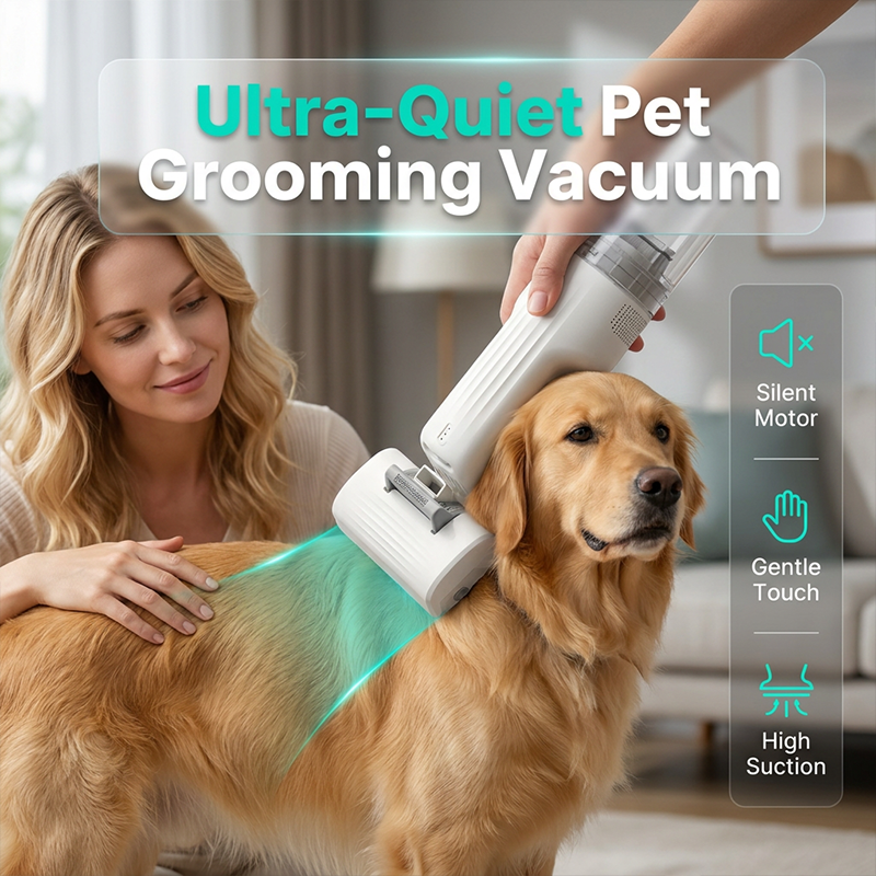 📢Mid-Season Sale: −50% nur für kurze Zeit⏰🐾 Multifunktionales Haustierpflegeset – leiser Elektro-Entfilzer & Felltrimmer für Katzen & Hunde, saugt lose Haare auf ✂️🔇