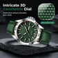 ⌚ ZEITLICH BEGRENZT 50% RABATT! 💥 Herren Leuchtende Quarz 30M Sport-Armbanduhr – 3D Geometrisches Zifferblatt, Kratzfest, Wasserresistent ✨