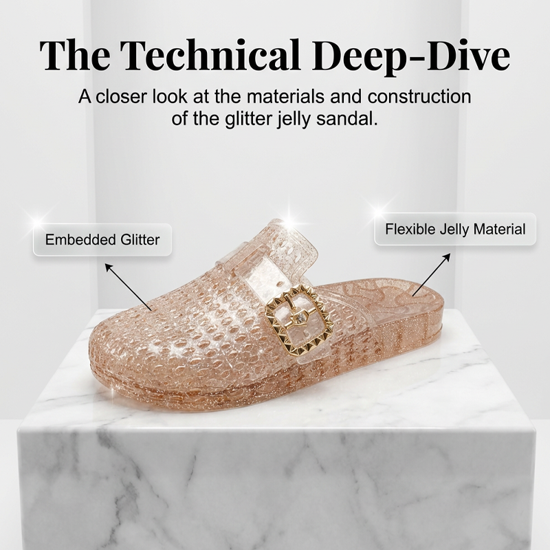 👡 50% OFF NOW! ✨ Women's Casual Glitter Slide Sandals – Sparkly & cushioned – Lightweight, perfect for beach or casual days – easy slip-on glamour 🌸