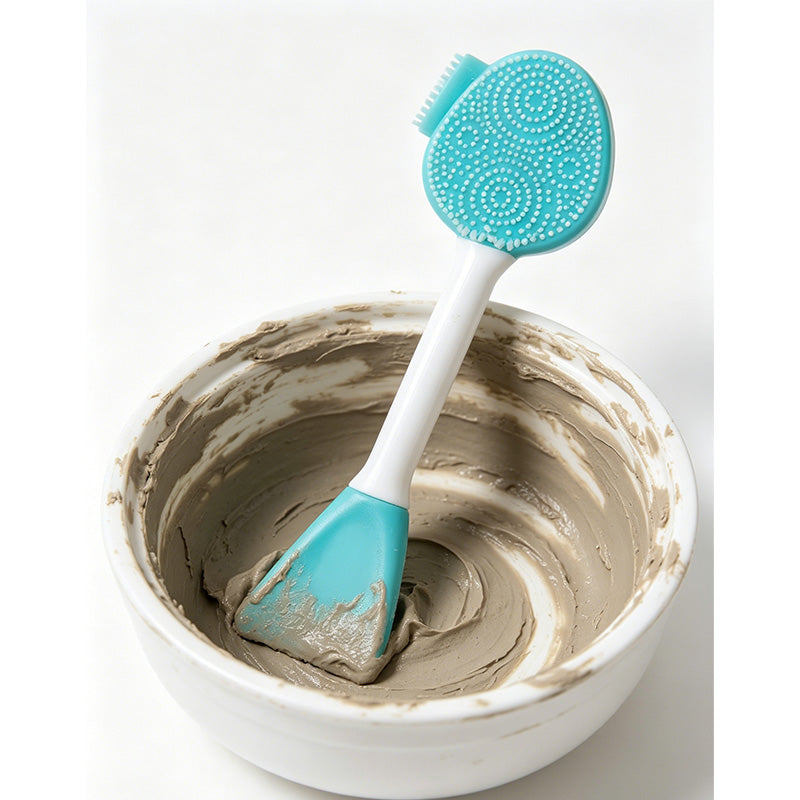 ⏳Zeitlich begrenztes Angebot⏰ 2-in-1 Silikon-Gesichtsmasken-Pinsel & Reiniger – Weich & hygienisch – Perfekt zum Auftragen von Masken oder zur sanften Reinigung – nicht porös, leicht zu reinigen & wiederverwendbar ✨🌸