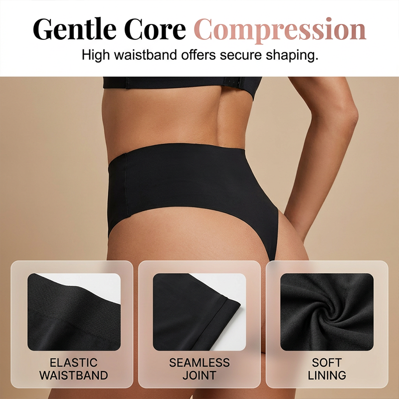 Nahtloser Damen-String – Unsichtbar unter enger Kleidung | Atmungsaktiv & Bequem