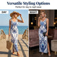 👗 50% Rabatt: Damen Maxikleid mit Blumenmuster | Premium Stoff & figurbetont für Urlaub & Anlässe ✨