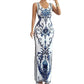 👗 50% Rabatt: Damen Maxikleid mit Blumenmuster | Premium Stoff & figurbetont für Urlaub & Anlässe ✨