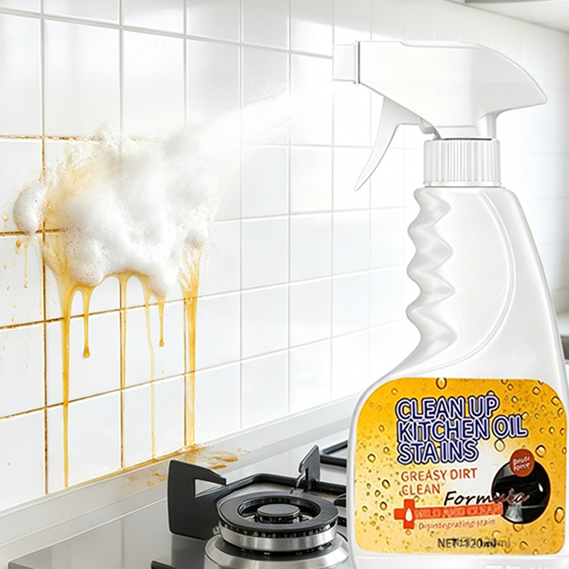 🏆 Hochleistungs-Küchenentfettungsspray – Schneller Fettlöser 🍑