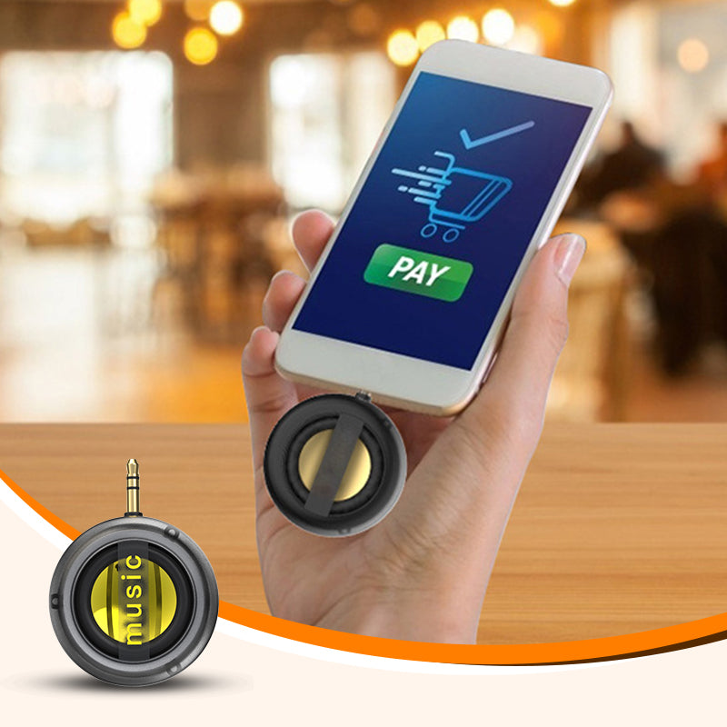 🔥 Heute -50 %! 📱 Tragbarer Handy-Lautsprecher – kompakt, steckbar & ideal für unterwegs