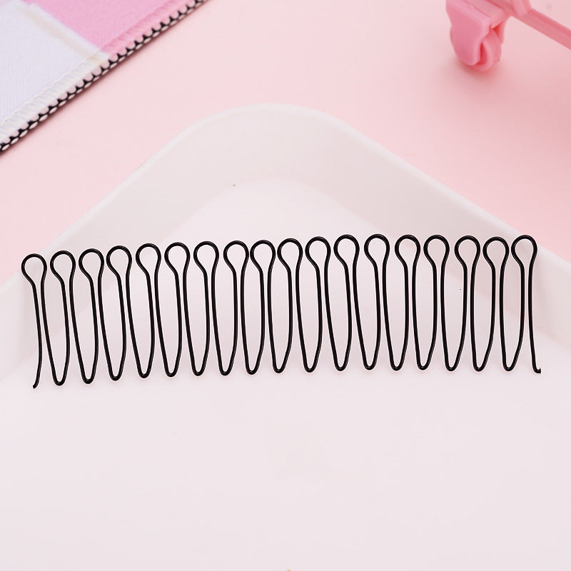 📢📢50 % Rabatt!!🥳 💞 50K+ VERKAUFT! 💇‍♀️✨ Flexibler, unsichtbarer Haarkamm – unsichtbar, flexibel und rutschfest – sorgt sofort für perfekten, sicheren Halt! 🌟
