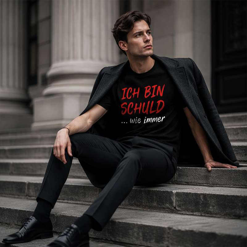 👕 50% RABATT!  Witziges Slogan-T-Shirt für Herren – Kurzarm, Rundhalsausschnitt & weicher Baumwolle – Perfekt für entspannte & lustige Momente im Alltag 😄