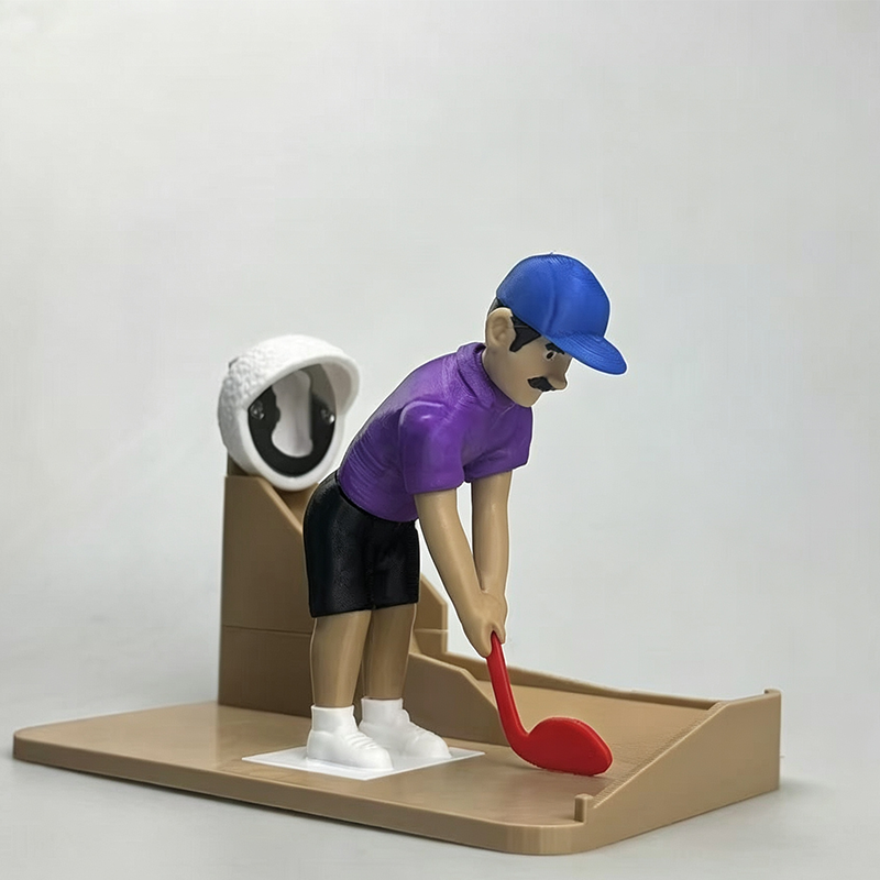 Mini-Golf Flaschenöffner – Witziger Neuheiten-Opener mit Golfspieler-Figur