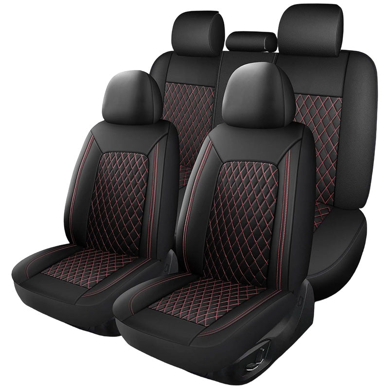 Universelles Autositzbezug-Set aus PU-Leder