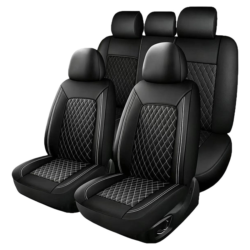 Universelles Autositzbezug-Set aus PU-Leder