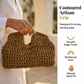 👜 JETZT 50 % RABATT! 🏆 Handgewebte Strohhandtasche für Damen – Natürlich, leicht und geräumig – Perfekt für Strand, Sommerausflüge oder den Wochenmarkt – Boho-Chic 🌾