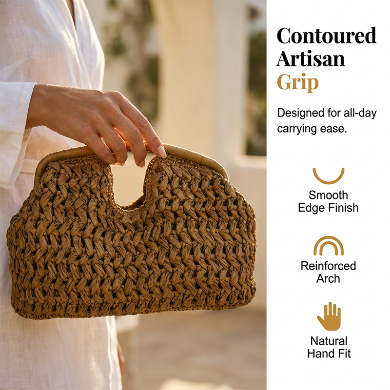 👜 JETZT 50 % RABATT! 🏆 Handgewebte Strohhandtasche für Damen – Natürlich, leicht und geräumig – Perfekt für Strand, Sommerausflüge oder den Wochenmarkt – Boho-Chic 🌾