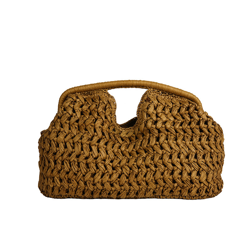👜 JETZT 50 % RABATT! 🏆 Handgewebte Strohhandtasche für Damen – Natürlich, leicht und geräumig – Perfekt für Strand, Sommerausflüge oder den Wochenmarkt – Boho-Chic 🌾