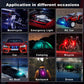 💡🌈 8 Farben LED-Blitzleuchte – USB, wasserdicht, Fernbedienung – für Auto, Drohne, Motorrad & mehr! 🚗