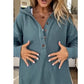 🛍️50 % Rabatt – Damen-Langarm-Hoodie – weicher Baumwollstoff, bequemer Schnitt & vielseitig für Alltag und Freizeit 🌿