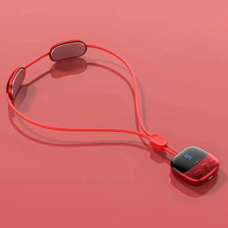 🔥50 % Rabatt🔥💞50K+ SOLD! 🧘‍♀️💆 50% OFF! Pendant Neck Massager – wearable design, 3 heat levels & 9 intensities melt away stiffness. No more painkillers – gentle electrical pulses relax deep neck muscles naturally! 🔥💚