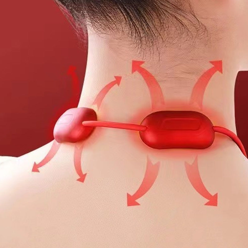 🔥50 % Rabatt🔥💞50K+ SOLD! 🧘‍♀️💆 50% OFF! Pendant Neck Massager – wearable design, 3 heat levels & 9 intensities melt away stiffness. No more painkillers – gentle electrical pulses relax deep neck muscles naturally! 🔥💚