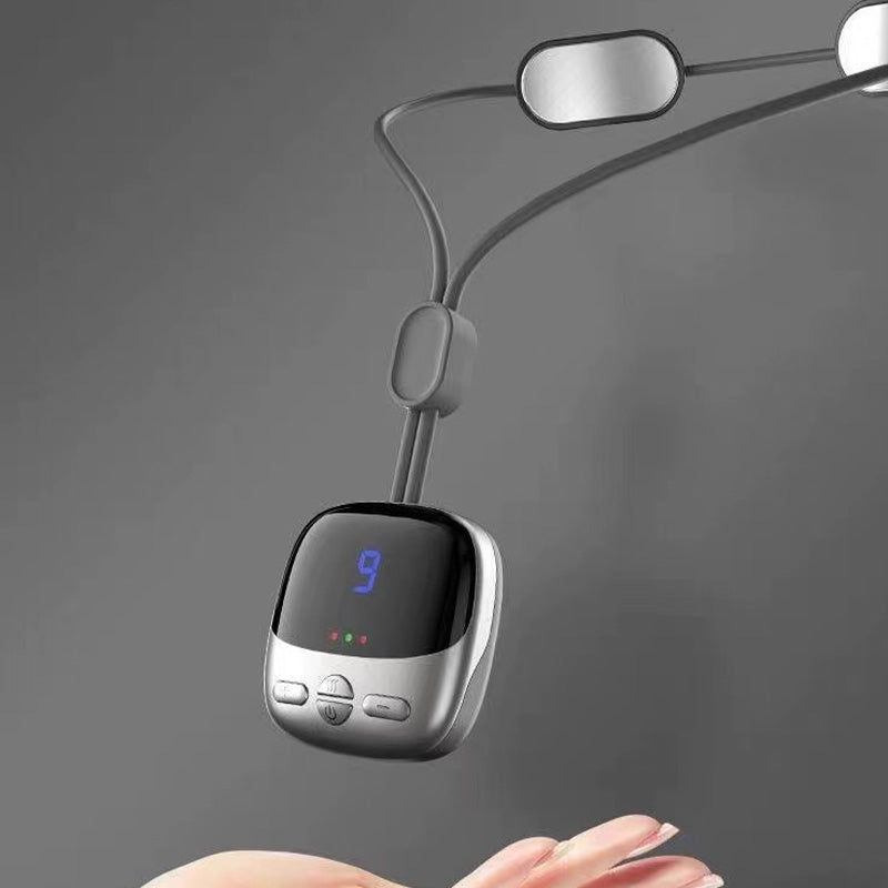 🔥50 % Rabatt🔥💞50K+ SOLD! 🧘‍♀️💆 50% OFF! Pendant Neck Massager – wearable design, 3 heat levels & 9 intensities melt away stiffness. No more painkillers – gentle electrical pulses relax deep neck muscles naturally! 🔥💚