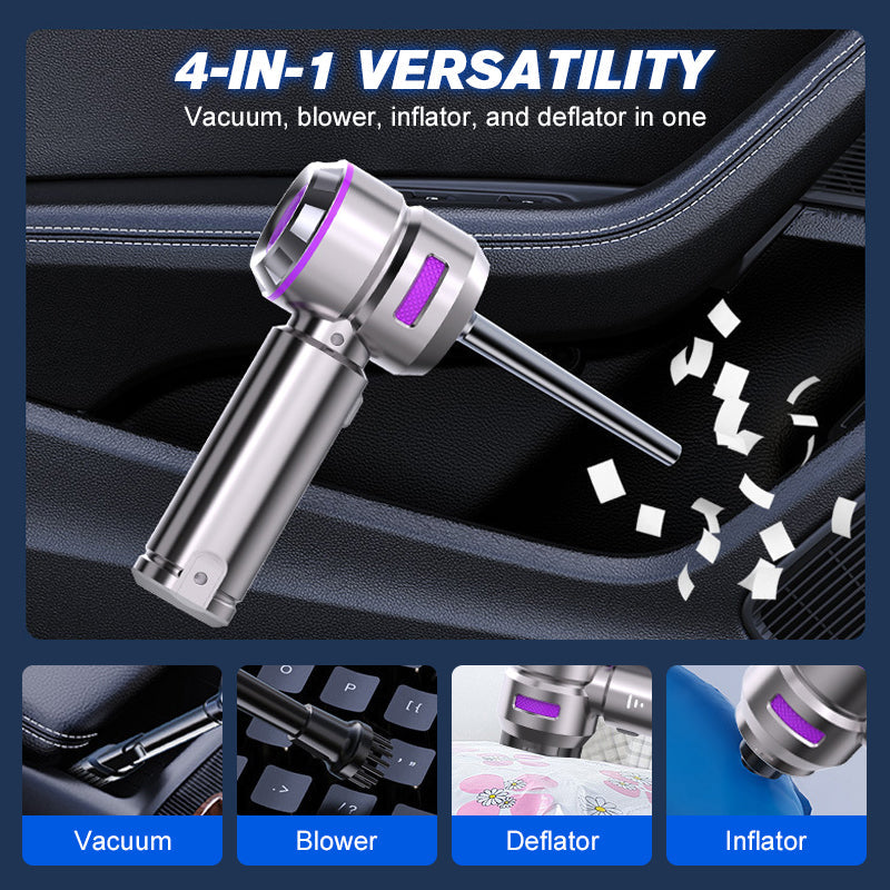 Kabelloser 4-in-1 Handstaubsauger für das Auto