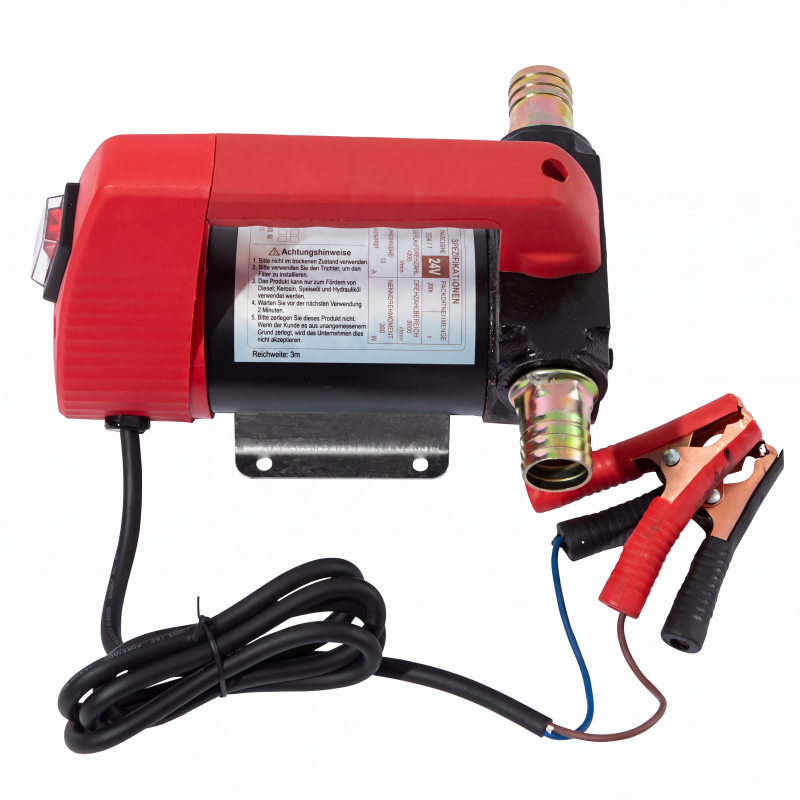⛽ 50 % Rabatt ! Tragbare Diesel-Transferpumpe – Kein Aufwand, voller Durchfluss! 🔩 Für 12V, 24V & 220V, blitzschnell, überall einsetzbar ⚙️ Limitiertes Angebot ⏳