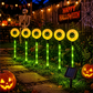 Wasserdichte Halloween-Kürbis-Erdspieß-Lichter