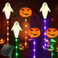 Wasserdichte Halloween-Kürbis-Erdspieß-Lichter