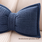 🎀✨ Weiches Chenille-Kissen in Schleifenform – flauschig, dekorativ & vielseitig, jetzt −50%